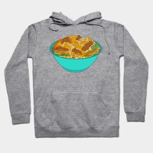 Green bowl of ramen Hoodie